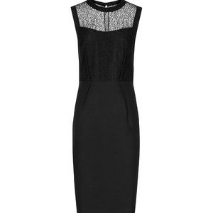 Reiss Casablanca Black Cocktail Dress - Size US4